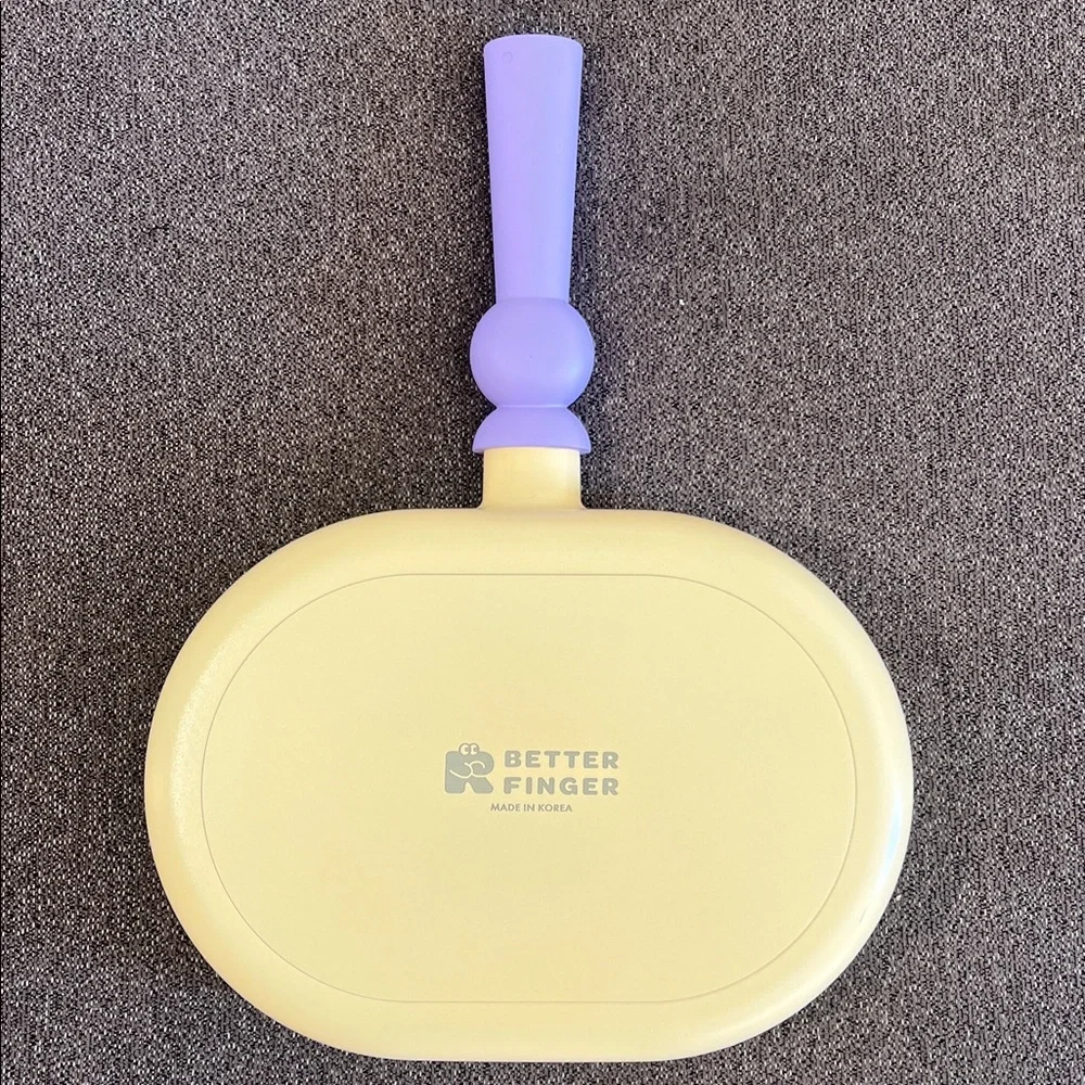 Neoflam Better Finger Kitchen Non Stick 10 Inch BBQ Oval Grill Pan w/ Handle NWT